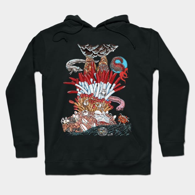 Pacific Hydrothermal Vent Hoodie by NocturnalSea